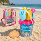 Hello Kitty Sandspielset | Eimer, Werkzeuge und Tasche | Strand und Garten +3 Jahre