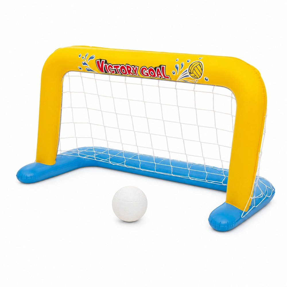 Aufblasbares Wasserballtor mit Ball inklusive | Pool- und Wasserspiele für die ganze Familie