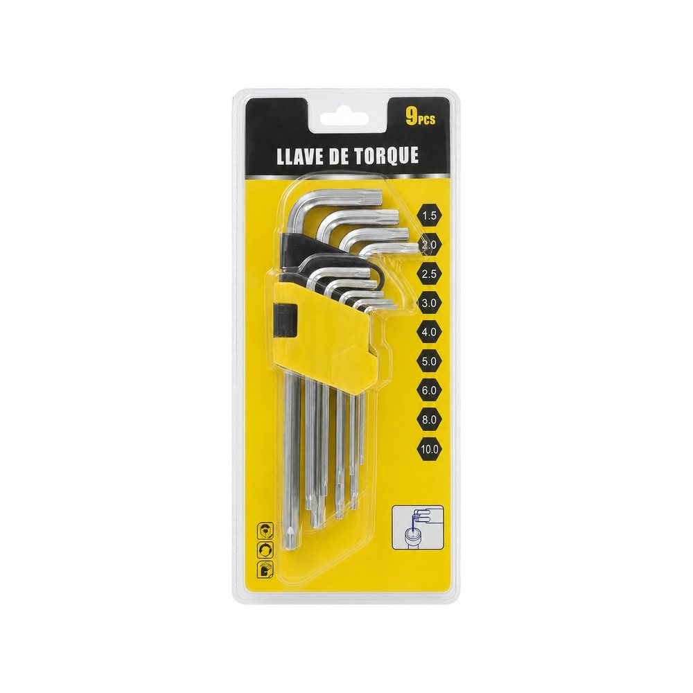 Set of 9 Torque Wrenches 1.5-10mm
