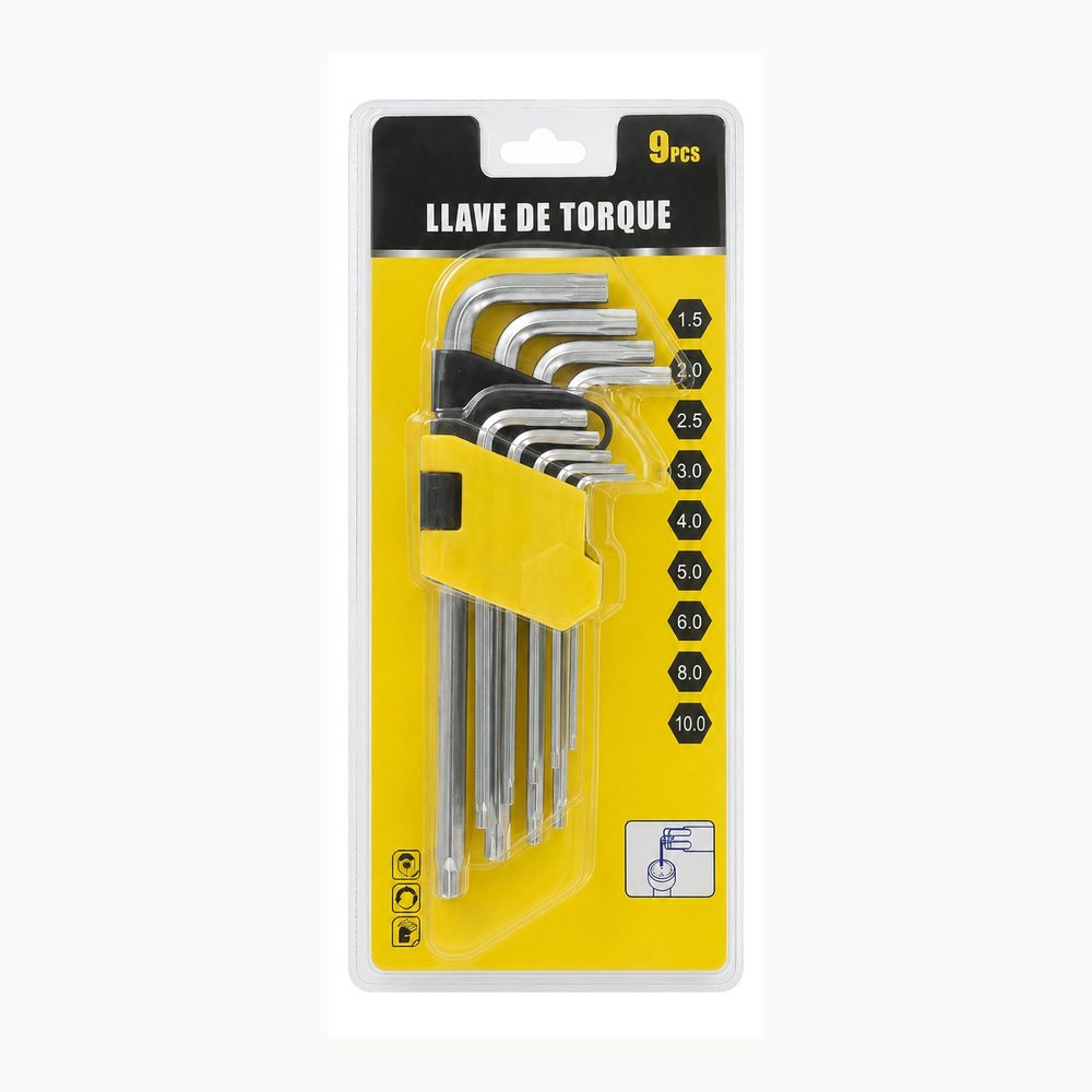 Set of 9 Torque Wrenches 1.5-10mm