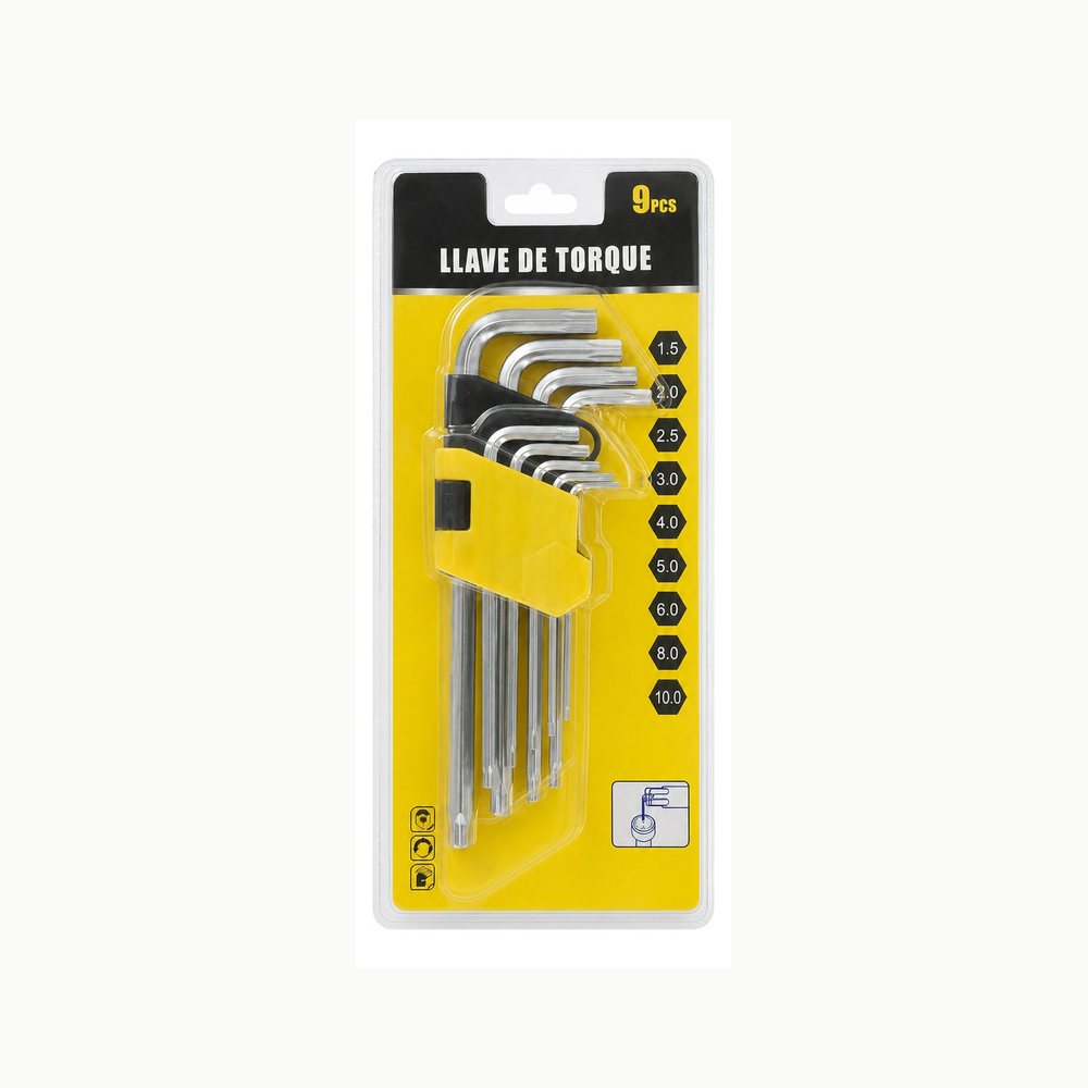 Set of 9 Torque Wrenches 1.5-10mm