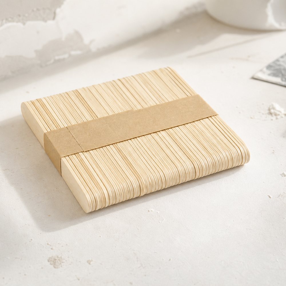 Wooden Craft Sticks | 15cm | Homemade Ice Cream, Art, and DIY