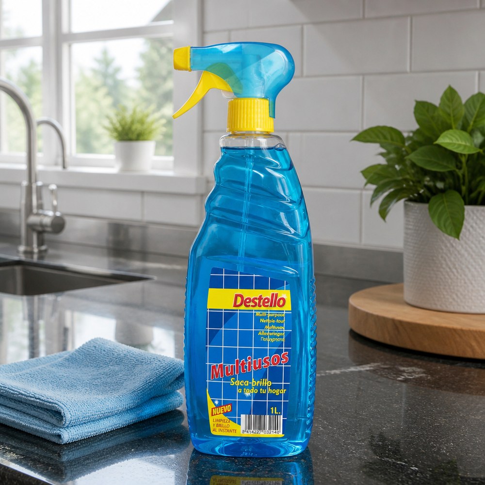 Mehrzweckreiniger Spray 1 L | Oberflächen, Möbel und Glas | Haushalt