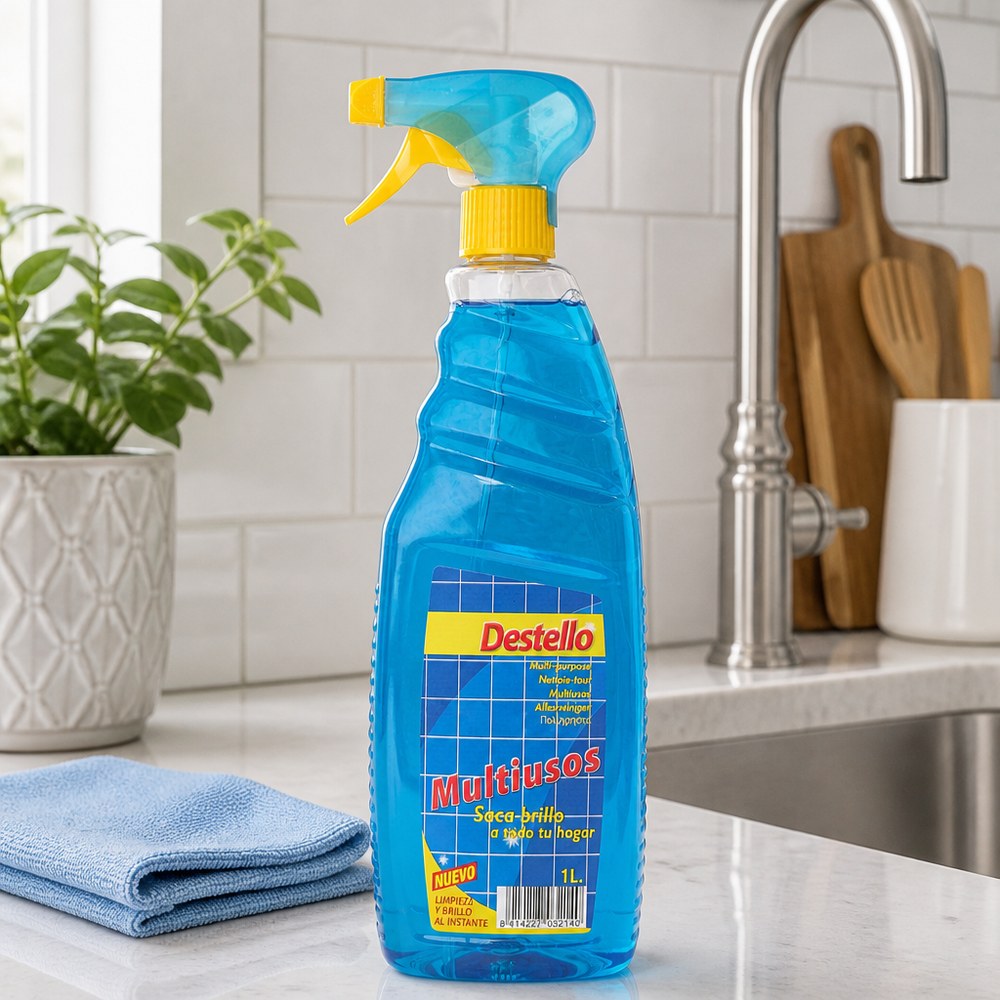 Mehrzweckreiniger Spray 1 L | Oberflächen, Möbel und Glas | Haushalt