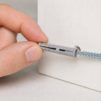 Hexagonal wood screws with expansion sleeves