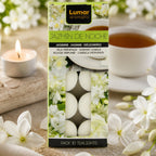 10er Pack kleine Duftkerzen Jasmin | Aromatherapie | Wohn- und Schlafzimmer