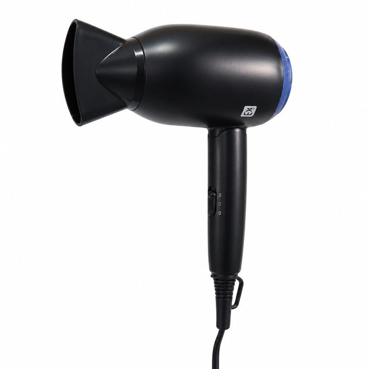 Haartrockner AT-213 1200W | Klappbar | 2 Geschwindigkeiten und 2 Temperaturen – Reisen und Zuhause