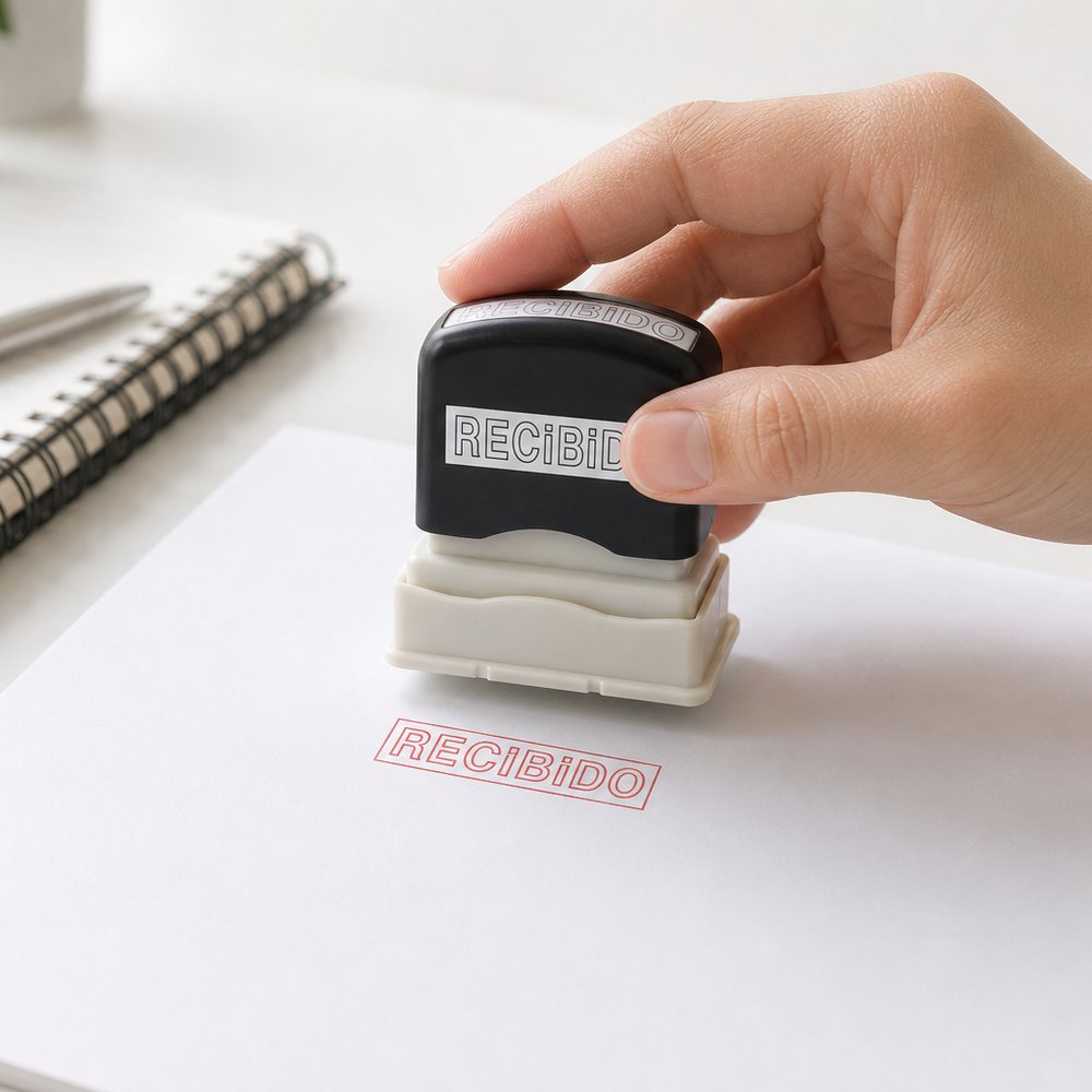 Empfangsstempel für Büro