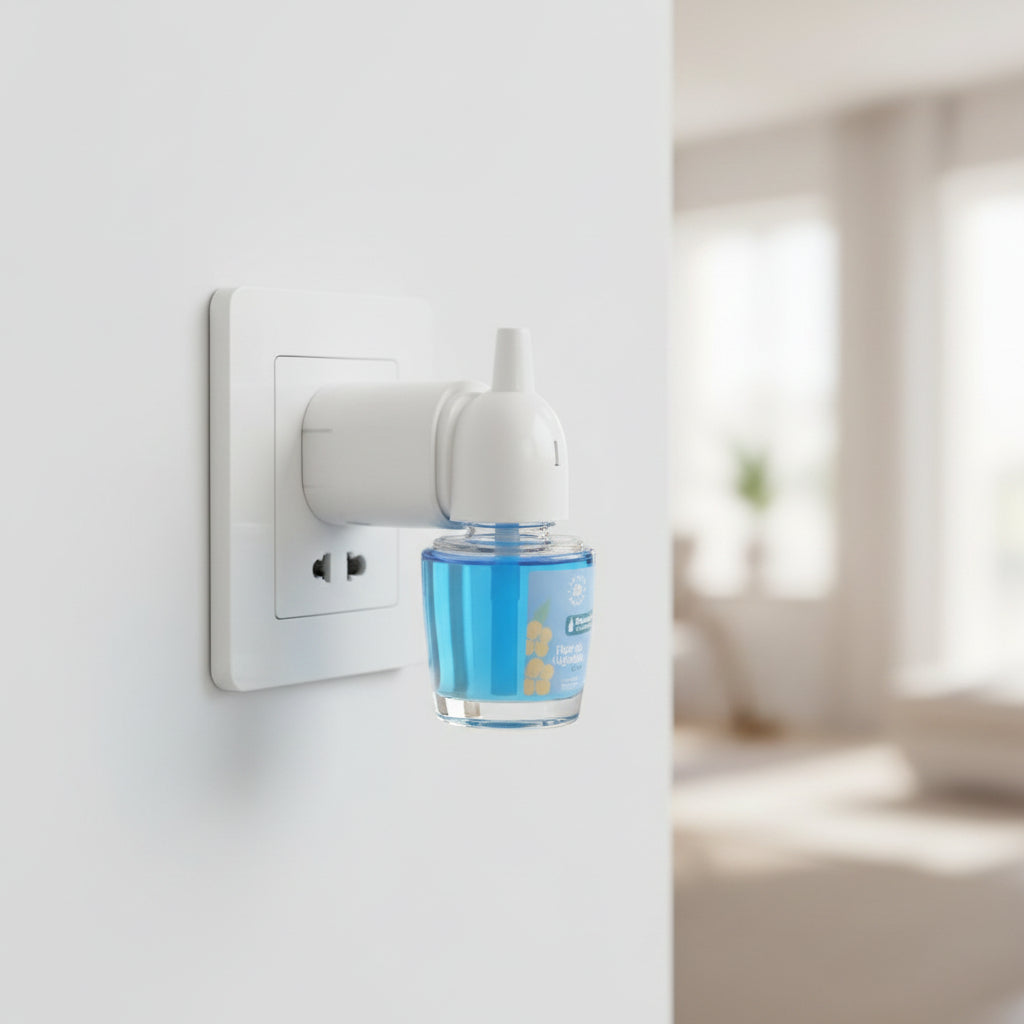 Elektrischer Lufterfrischer Baumwollblüte 20ml | Sanfter und frischer Duft für Zuhause und Büro
