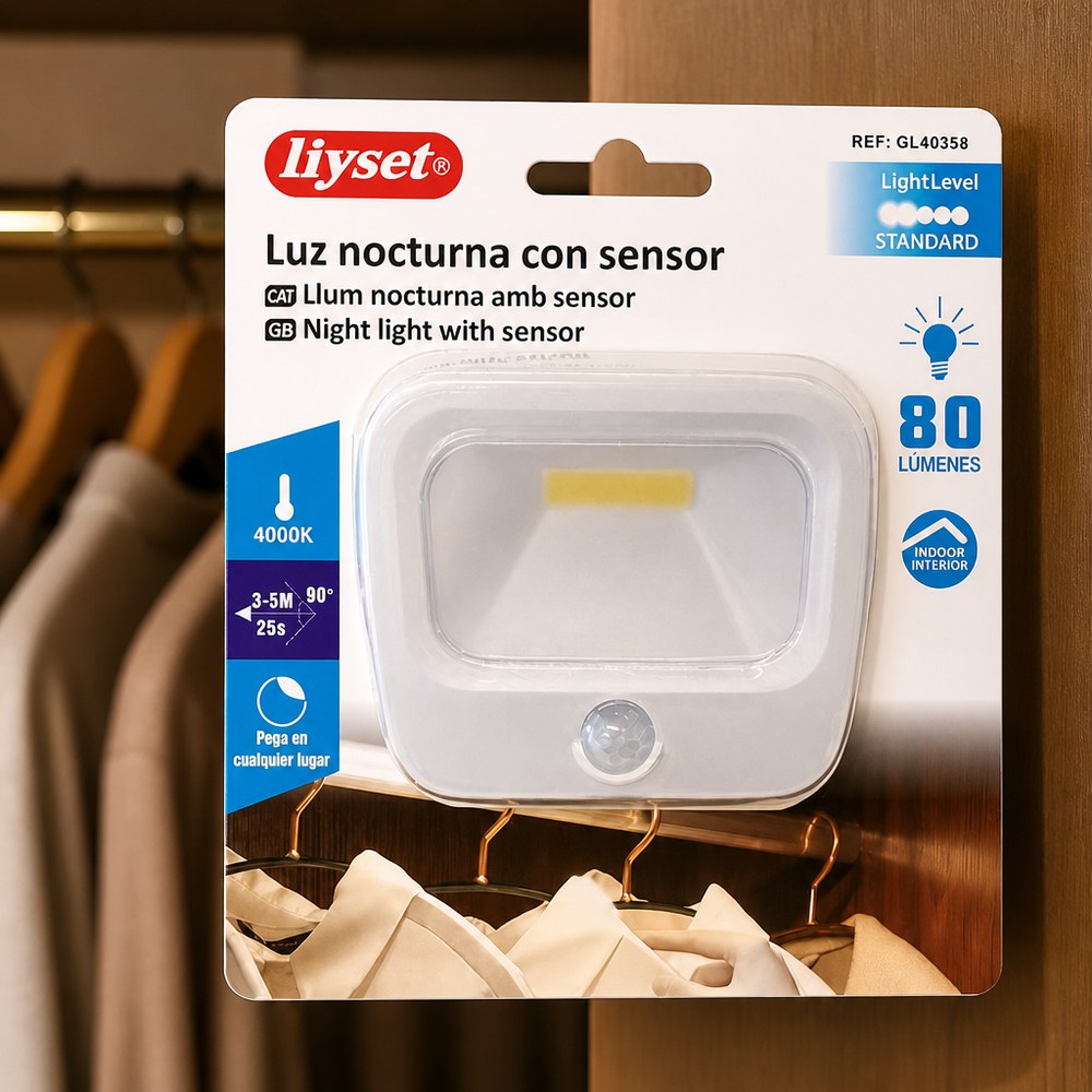 Liyset Sensor Night Light