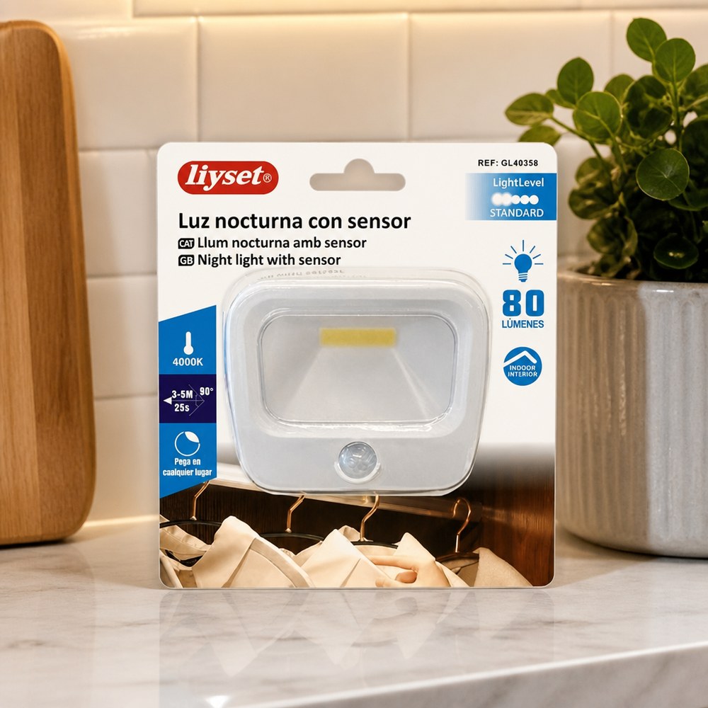 Liyset Sensor Night Light
