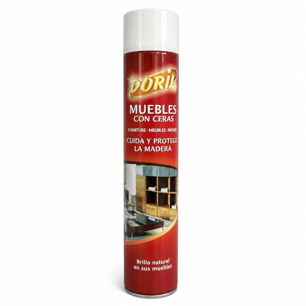 Doril Möbelpolitur | Natürlicher Glanz | Schützt das Holz | Für den Hausgebrauch