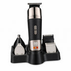Pritech 5-in-1 Personal Care Kit | Hair, Beard and Nose | Digital Display | Home and Travel