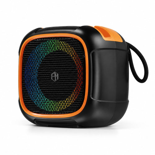 SY-307 Wireless Bluetooth Speaker | RGB Light | Stereo Sound | USB Port | Portable