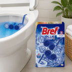 Bref Blue Activ+ WC-Reiniger | Geruchs- und Fleckenkontrolle | Spülkasten