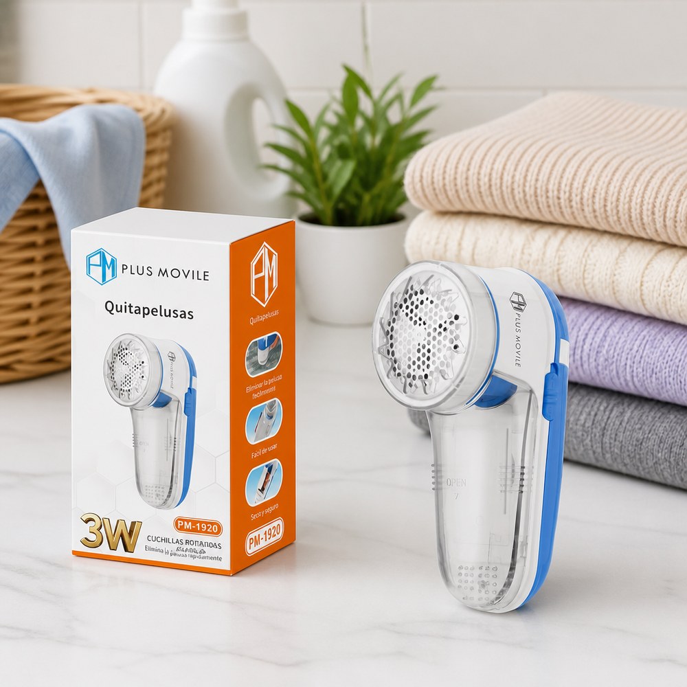 Electric Lint Remover Plus Movile | Clothing, Sweaters and Textiles | Compact and Portable