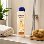 Amalfi Oat Shower Gel | 750 ml | Natural Oat Extract | Moisturizing | Sensitive Skin