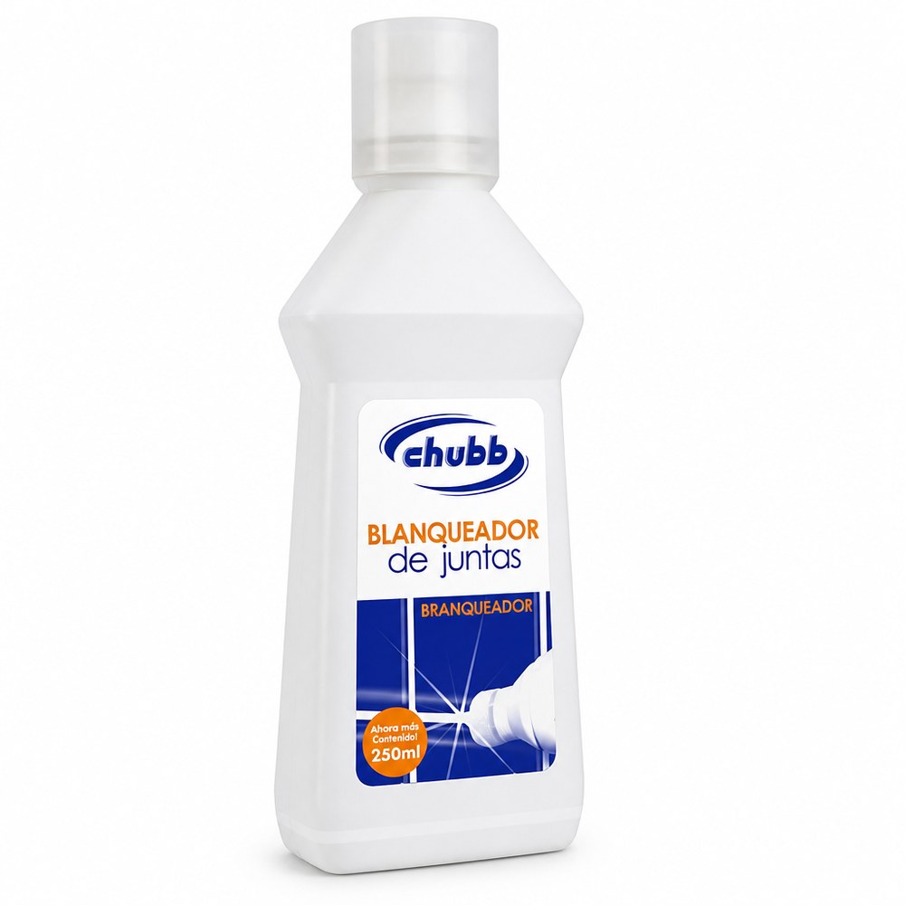 Chubb Fugenreiniger | 250 ml | Bleicht und entfernt Flecken | Bad und Küche