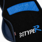 TYPER Car Floor Mats | 2-Piece Pack | 69x45 cm and 43x30 cm | Sporty Design
