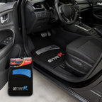 TYPER Car Floor Mats | 2-Piece Pack | 69x45 cm and 43x30 cm | Sporty Design