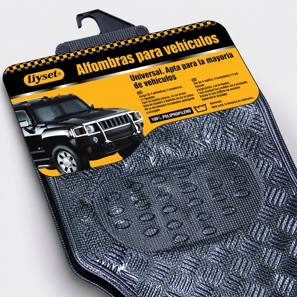 Universal Car Floor Mats | 100% Polypropylene | Trimmable | Easy Cleaning