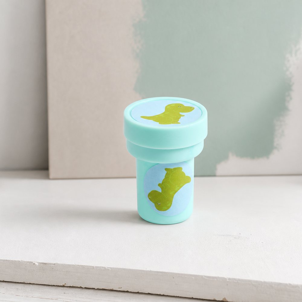 Kids' Stamp with Adorable Dinosaur Design