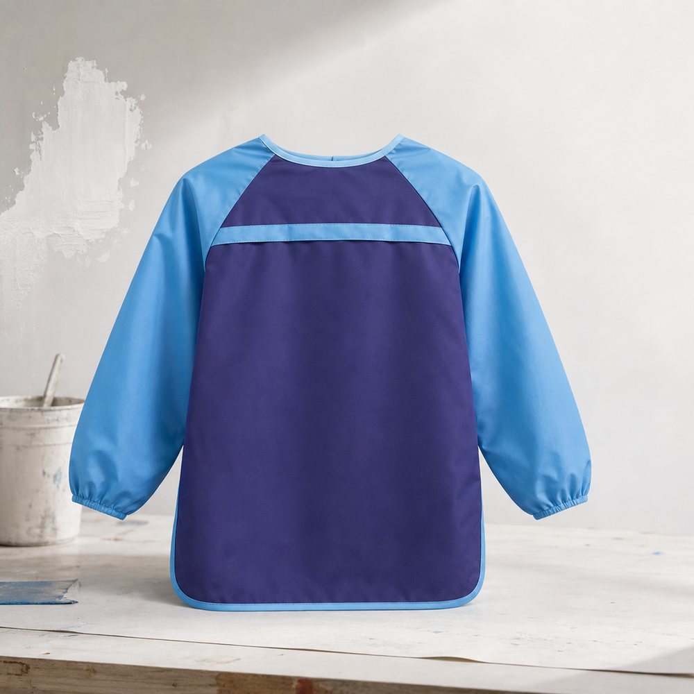 Kinderschürze mit Ärmeln