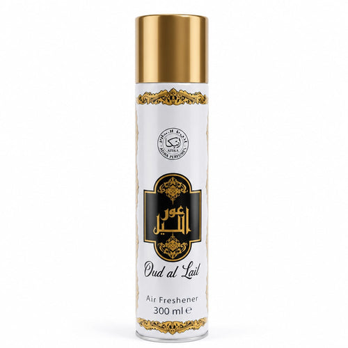Oud al Lail Air Freshener Spray | 300 ml | Sophisticated Oriental Fragrance | Home & Office