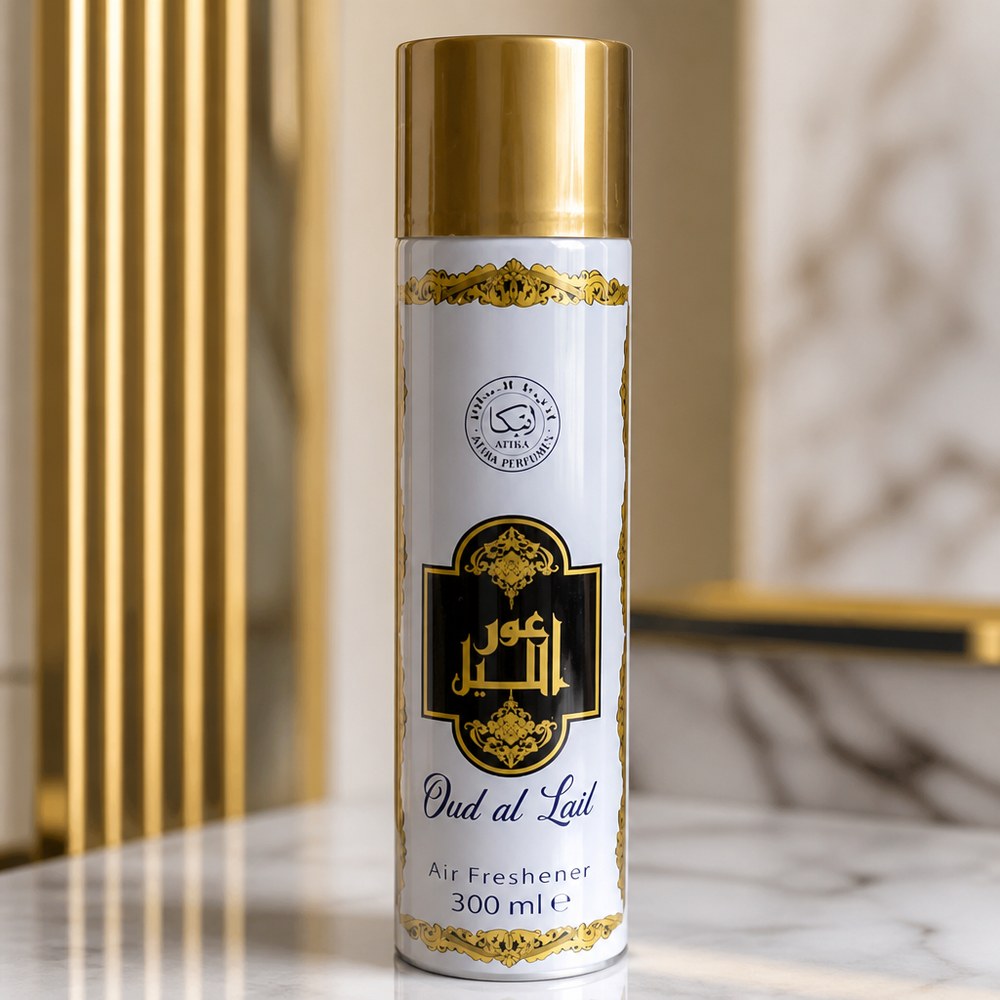 Raumspray Oud al Lail | 300 ml | Orientalisch-sophistizierter Duft | Zuhause und Büro