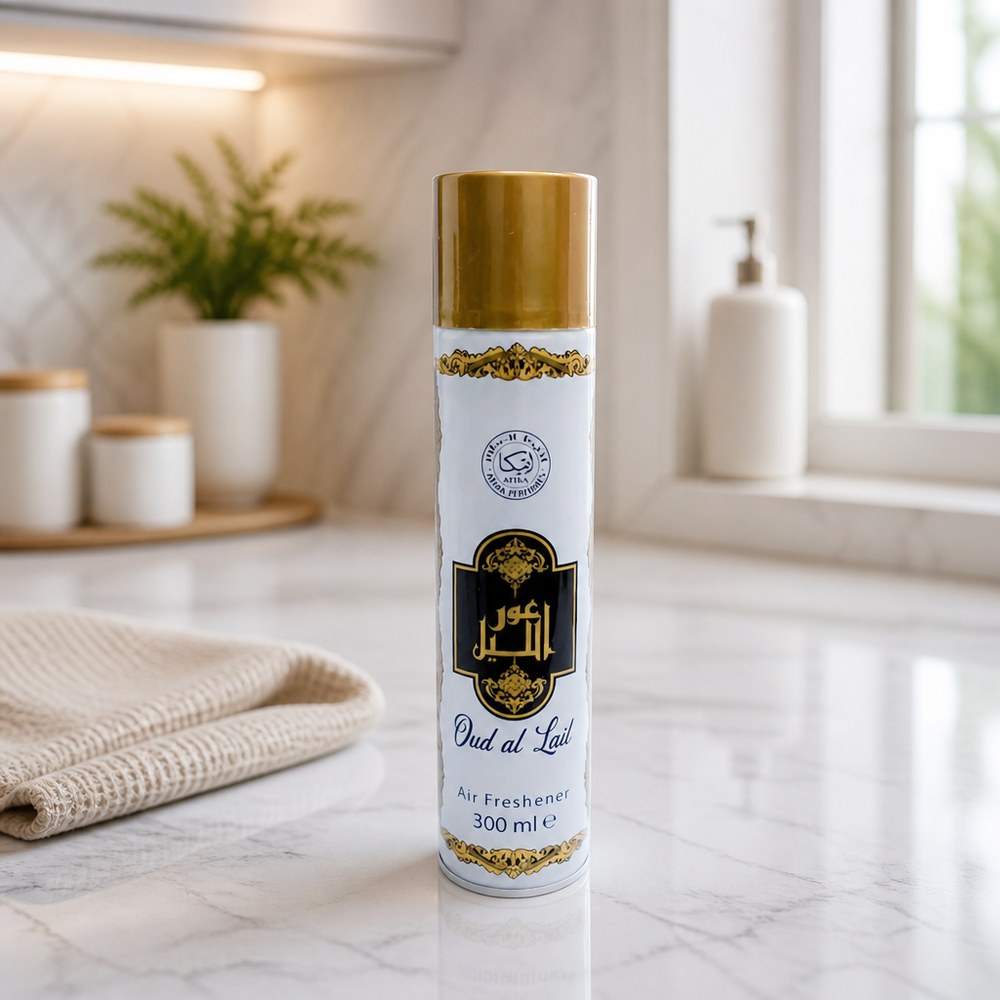 Raumspray Oud al Lail | 300 ml | Orientalisch-sophistizierter Duft | Zuhause und Büro