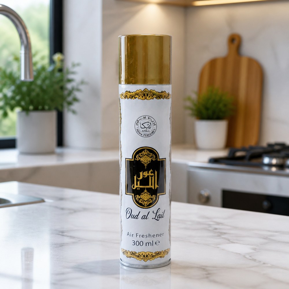 Raumspray Oud al Lail | 300 ml | Orientalisch-sophistizierter Duft | Zuhause und Büro