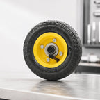 Aufblasbares Rad mit Kugellagern und Metallradspeichen