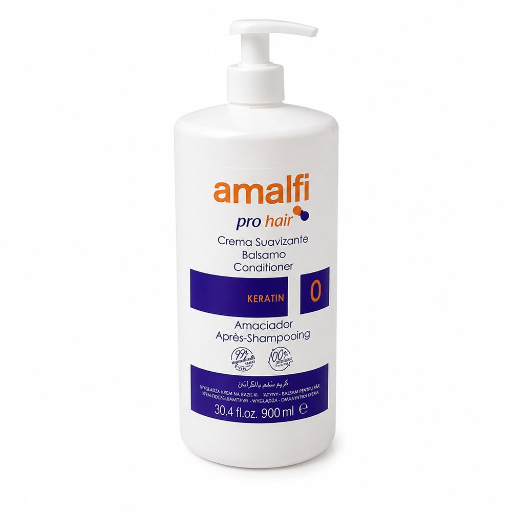 Amalfi Pro Hair Conditioner | Keratin | 900 ml | Soft and Manageable Hair