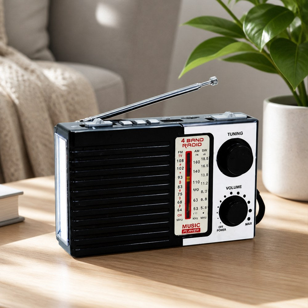 Multiband-Taschenradio – Nachrichten hören im Garten, beim Camping oder wenn der Strom ausfällt