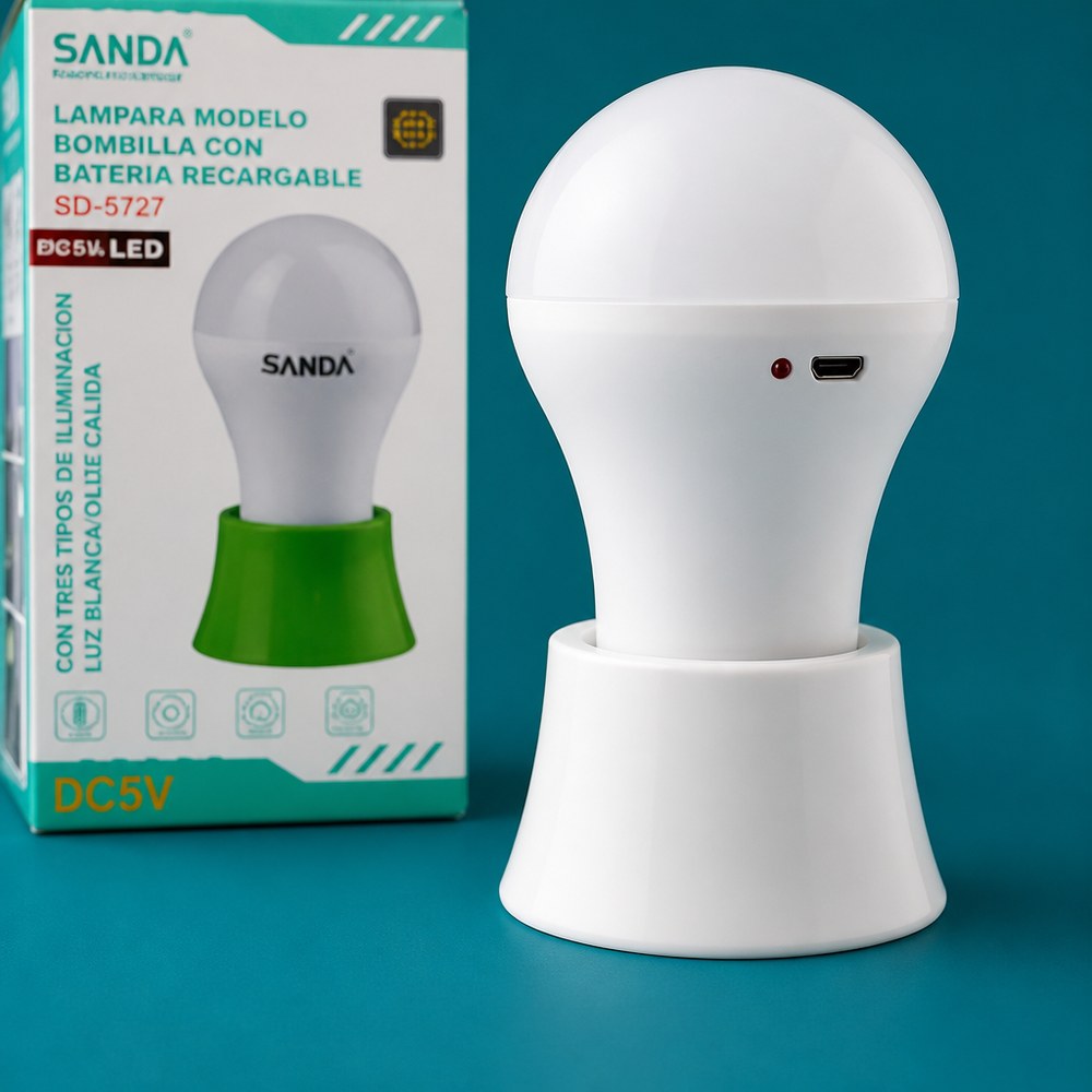 Wiederaufladbare LED-Notleuchte