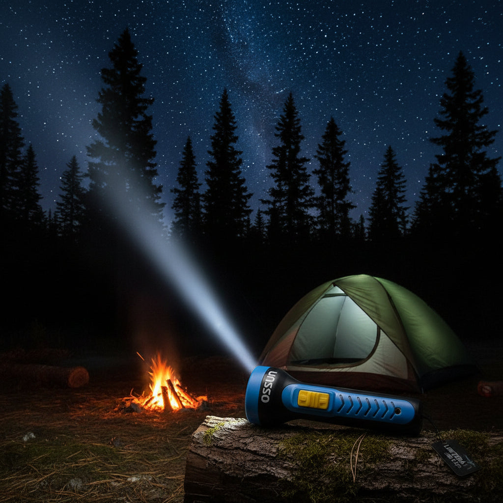 Ossun 1W LED-Taschenlampe – Das Licht, das Sie brauchen, wenn der Strom ausfällt oder Sie nachts auf dem Campingplatz ankommen