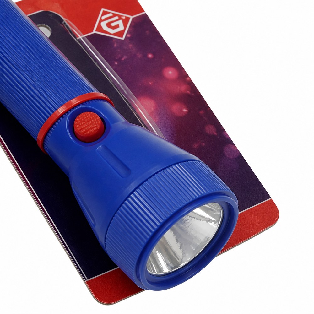 3 LED-Taschenlampe Blau
