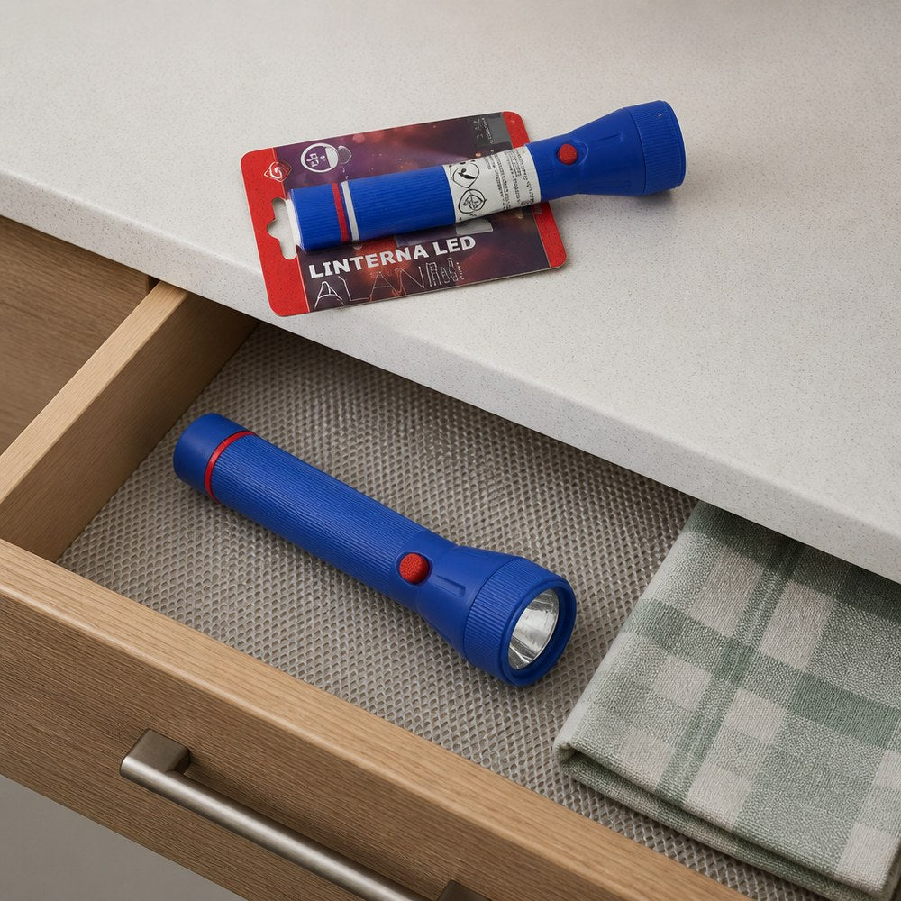 3 LED-Taschenlampe Blau