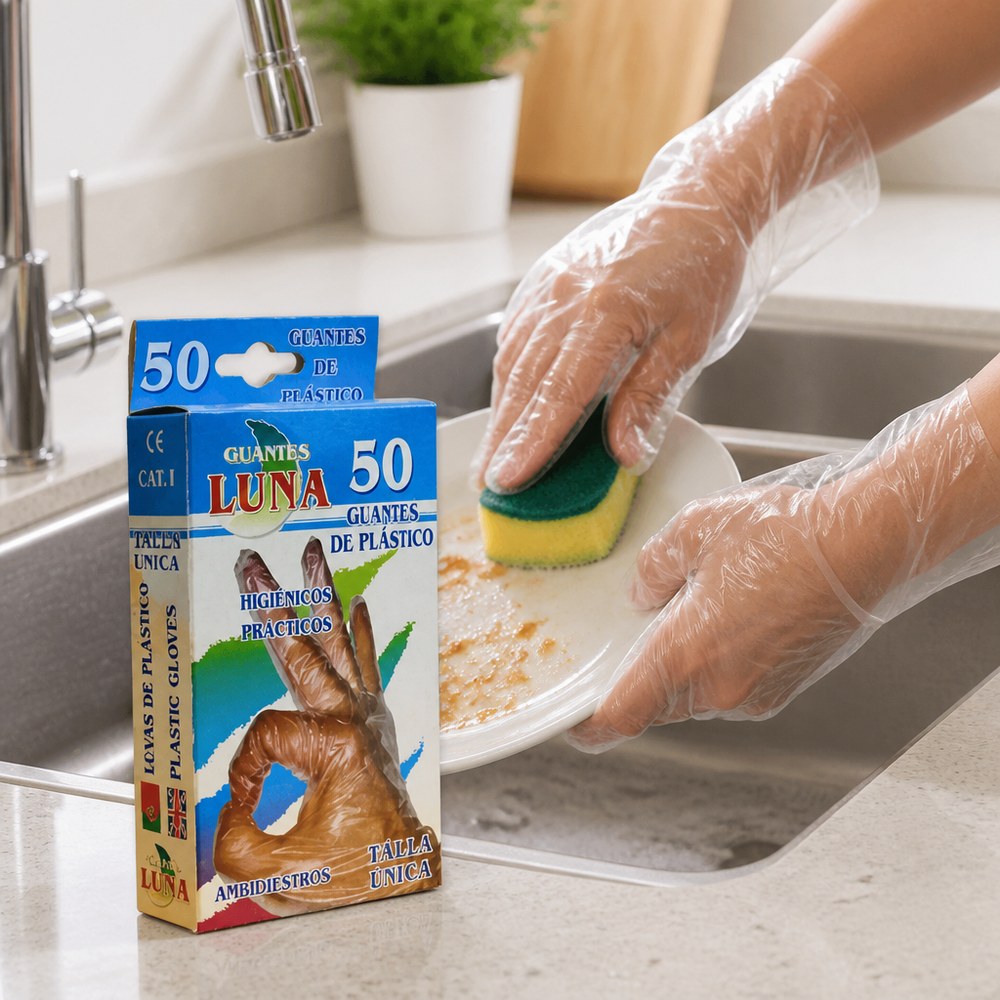 Disposable Plastic Gloves x50