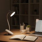 Schreibtischlampe mit Klemme | Sanfte Beleuchtung | Schreibtisch & Büro