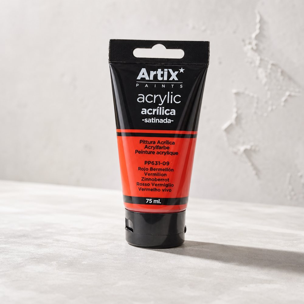 Artix Zinnober Acrylfarbe