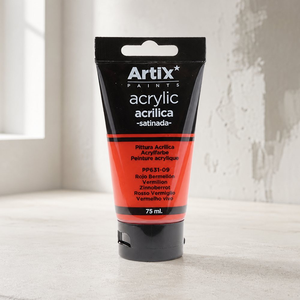Artix Zinnober Acrylfarbe