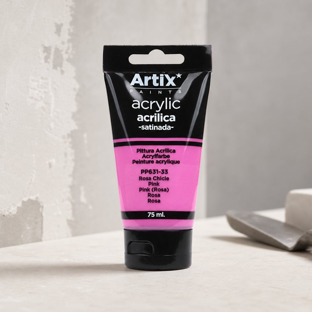 Satin-Acrylfarbe Magenta