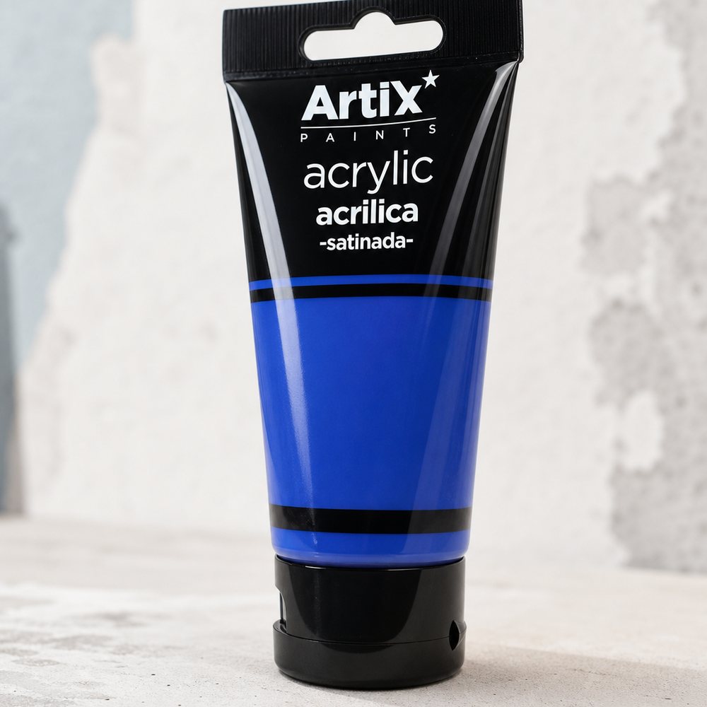 Acrylfarbe Ultramarinblau
