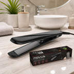 Novus 35W Haarglätter | PTC-Technologie Schnelles Aufheizen | Kompakt für Reisen