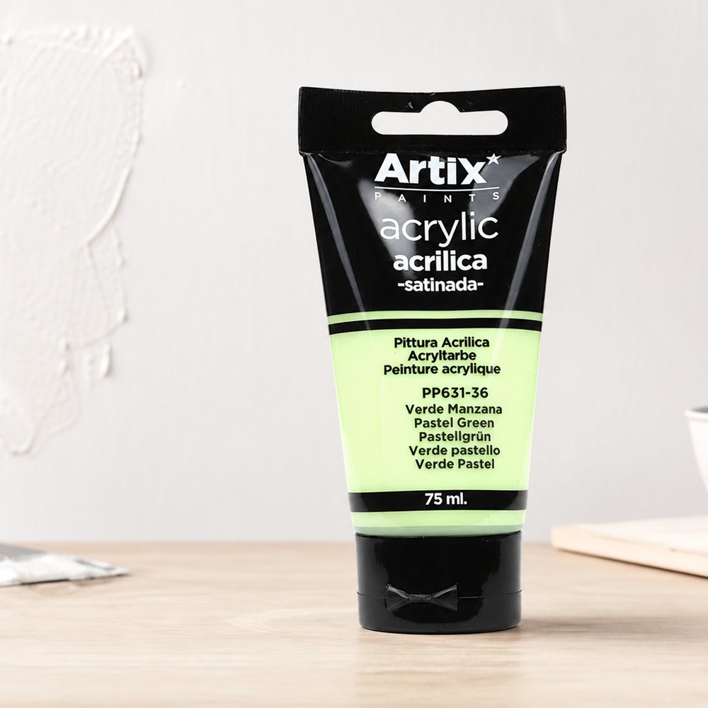 Acrylfarbe Pastellgrün 75 ml