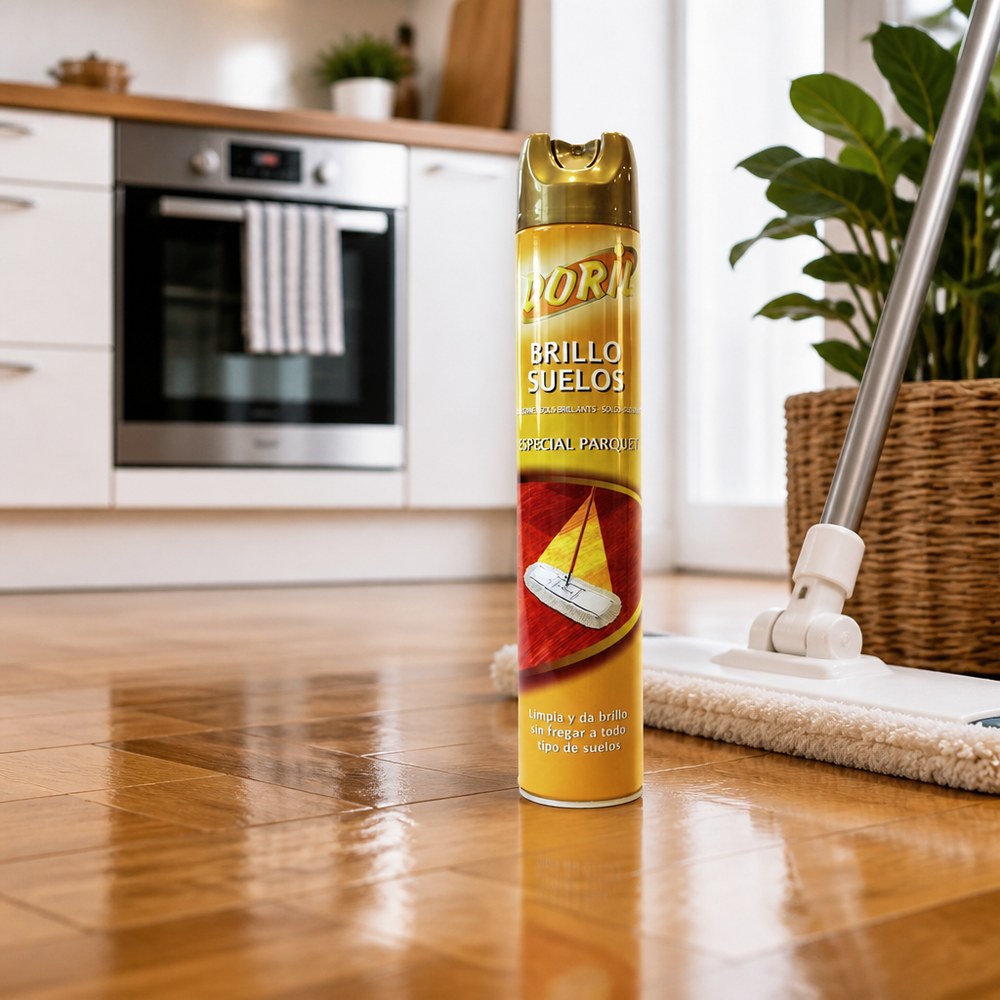 Doril Floor Polish Spray | Instant Shine for Parquet and Floors