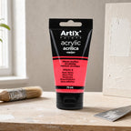 Neon Pink Acrylic Paint 75 Ml