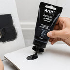 Acrylfarbe Schwarz 75 ml