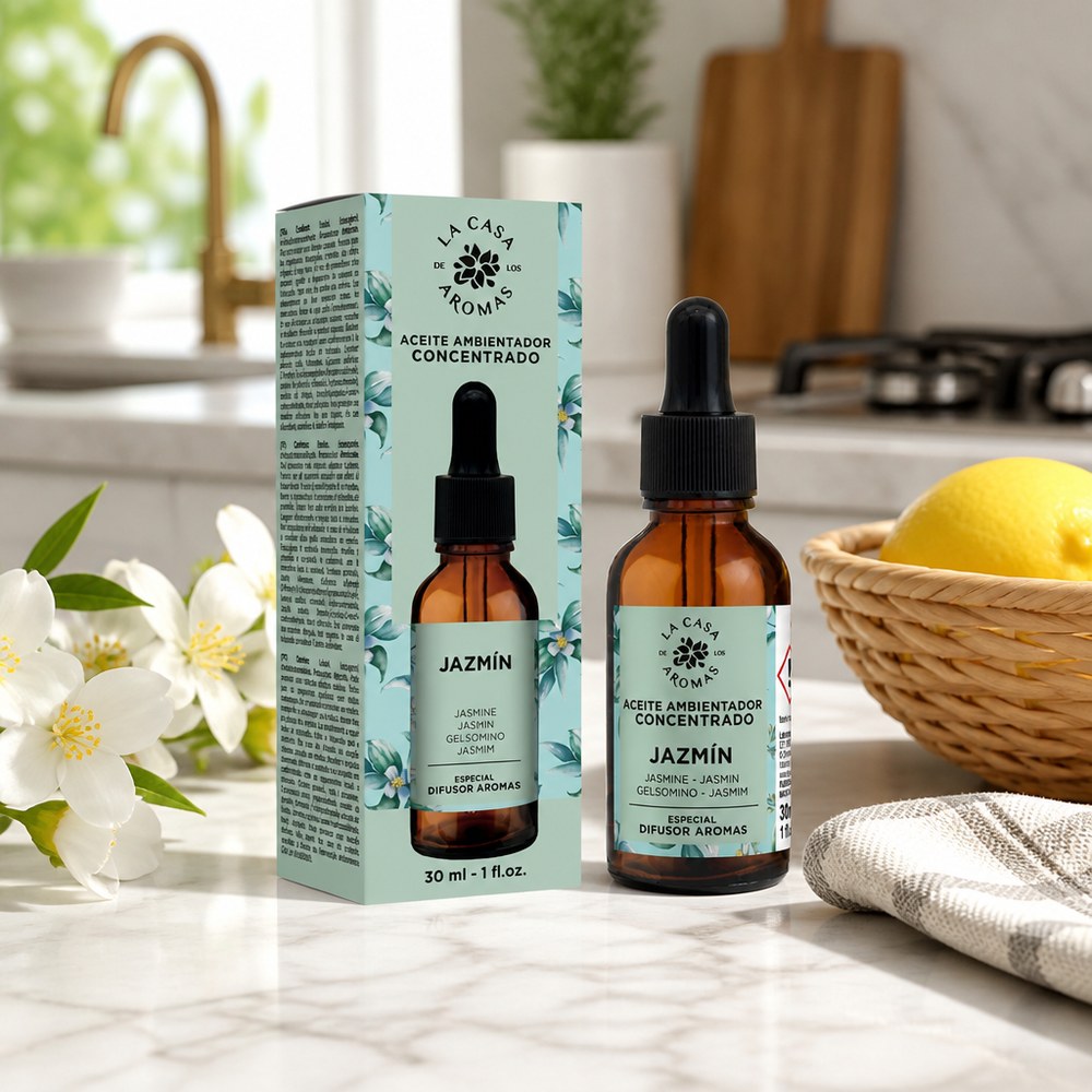 Konzentriertes Jasmin-Duftöl 30ml | Natürliche Essenz für Diffusoren
